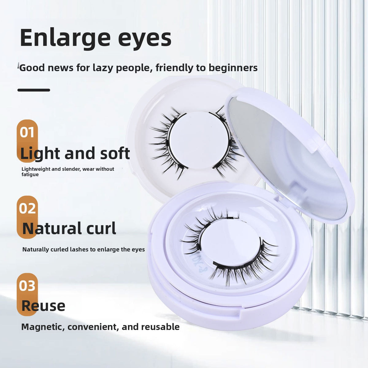 magnetic false eyelashes