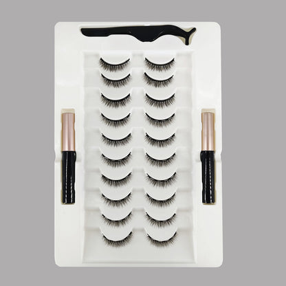 Magnetic false eyelashes