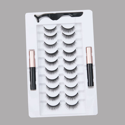 Magnetic false eyelashes