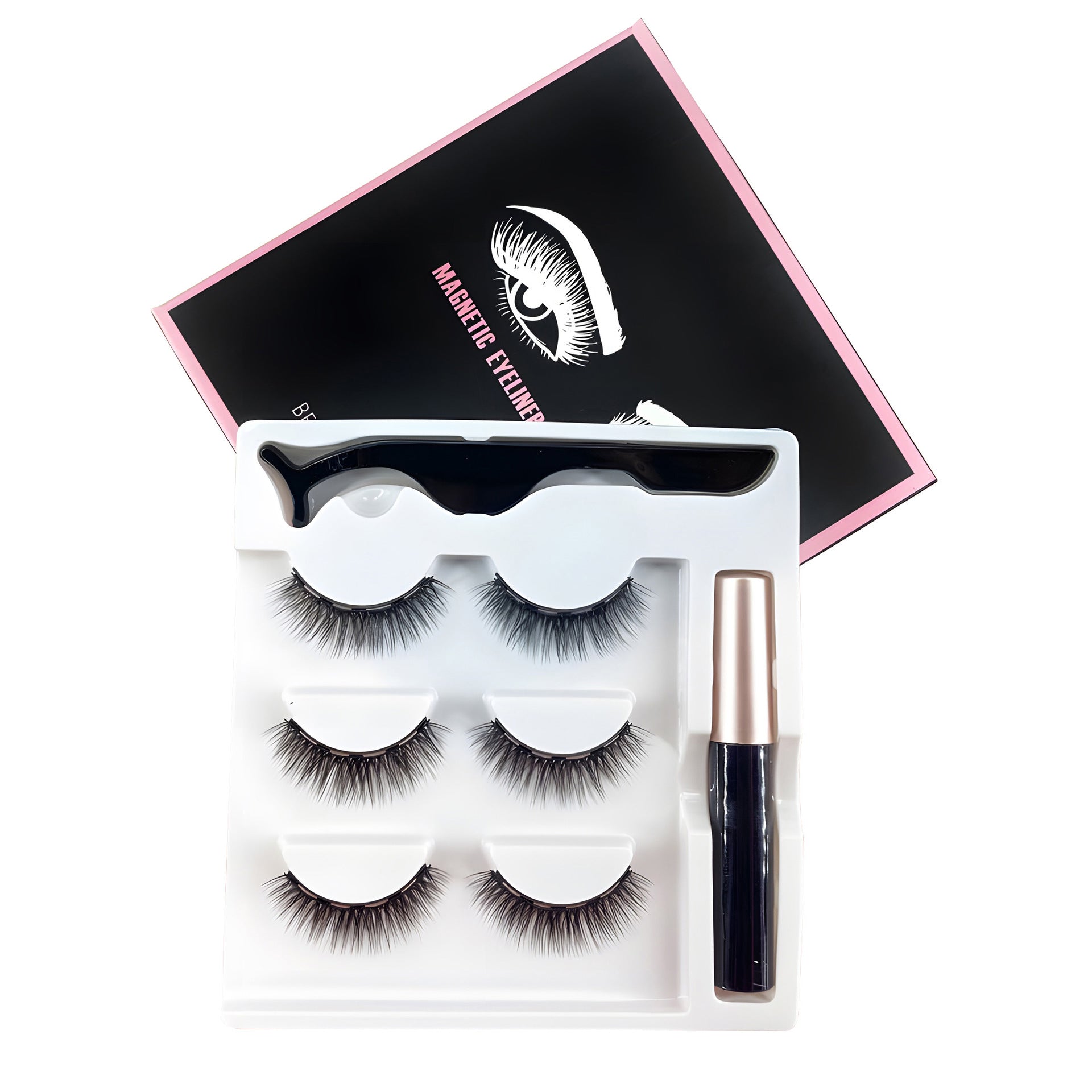 Magnetic false eyelashes