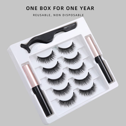 Magnetic false eyelashes