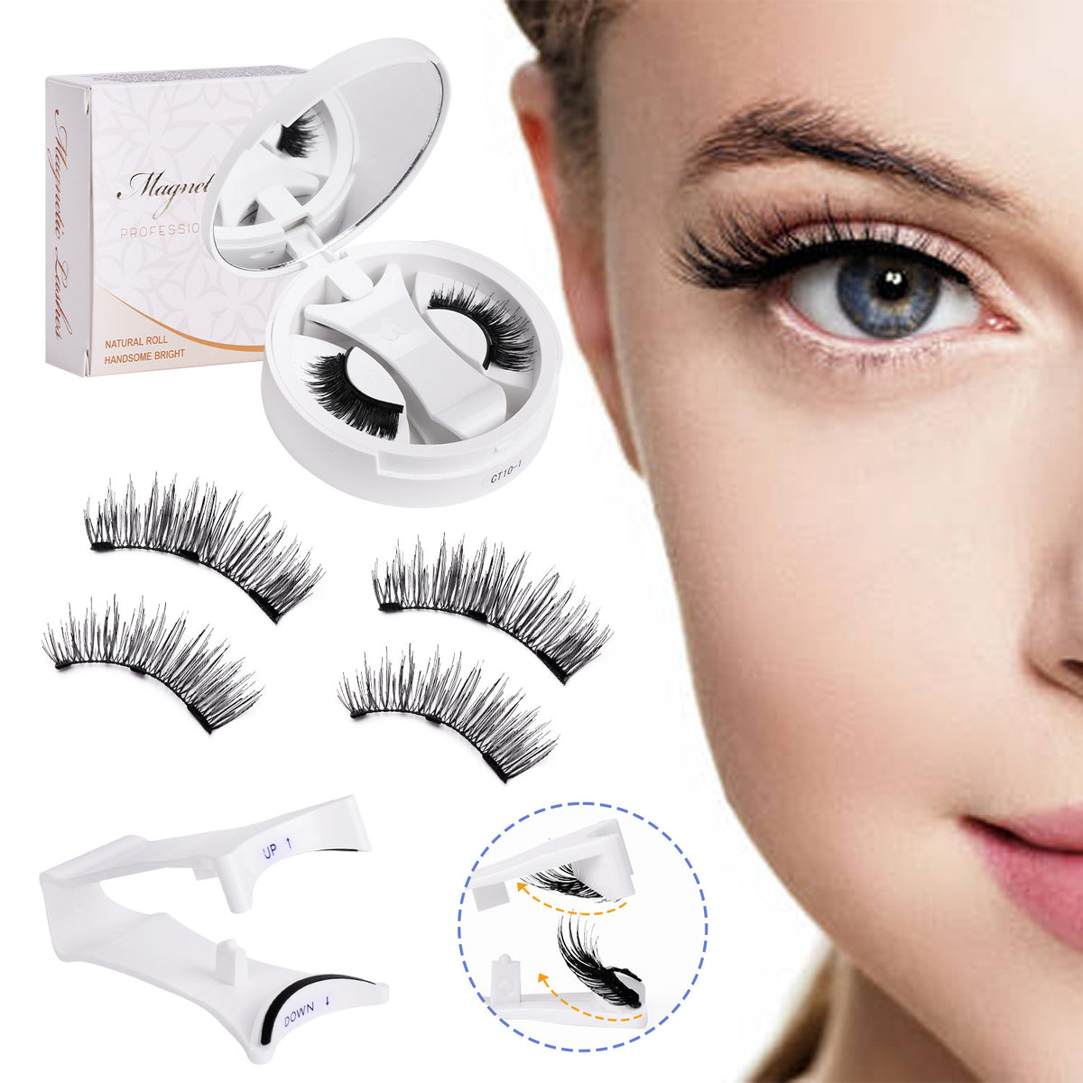 Magnetic False Eyelashes