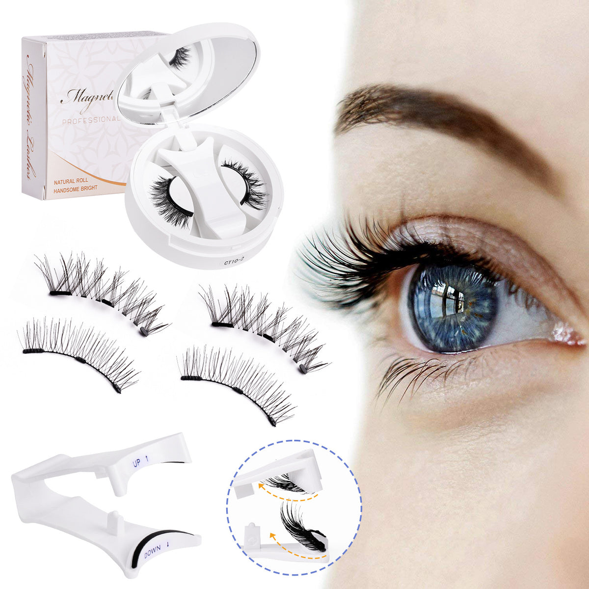 Magnetic False Eyelashes