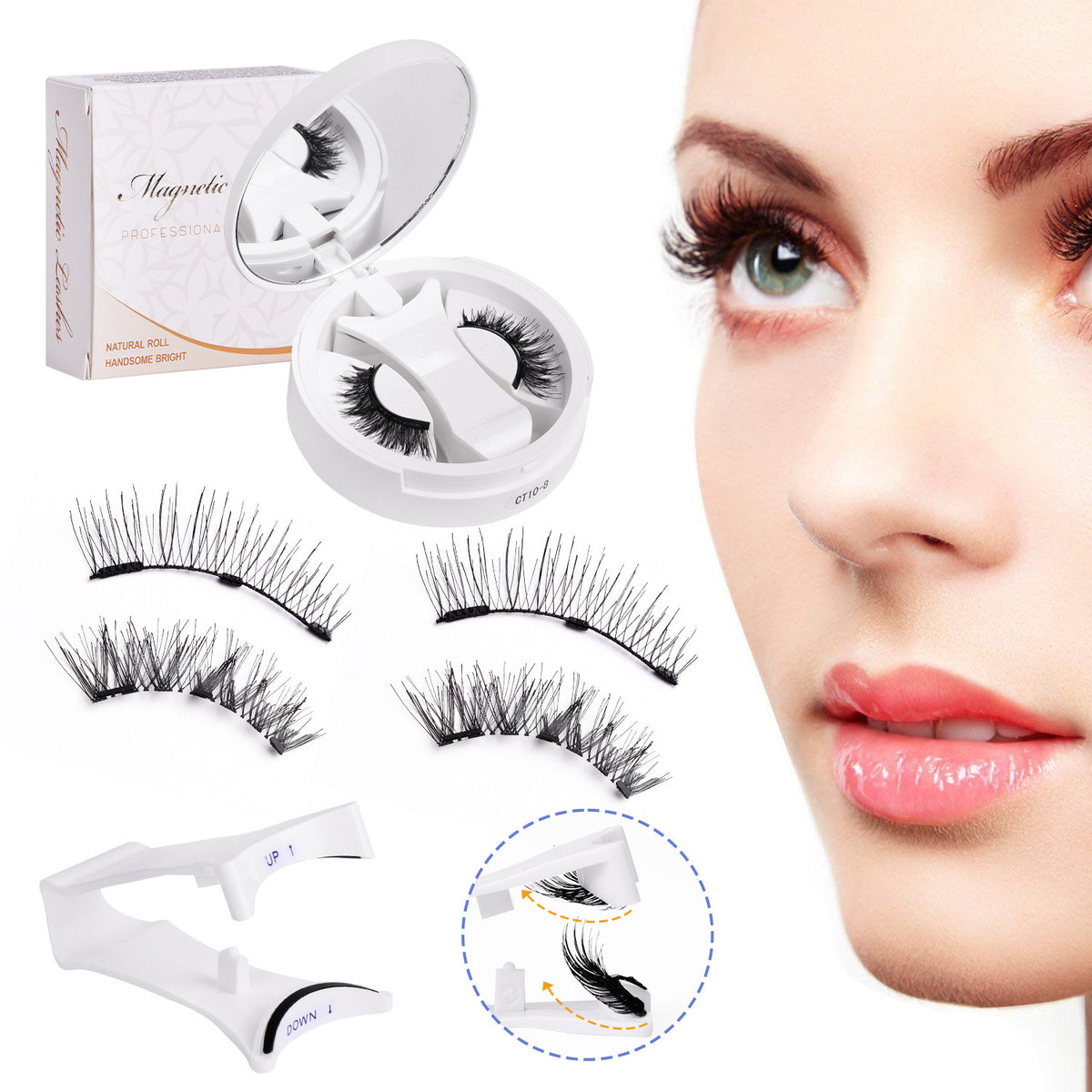 Magnetic False Eyelashes