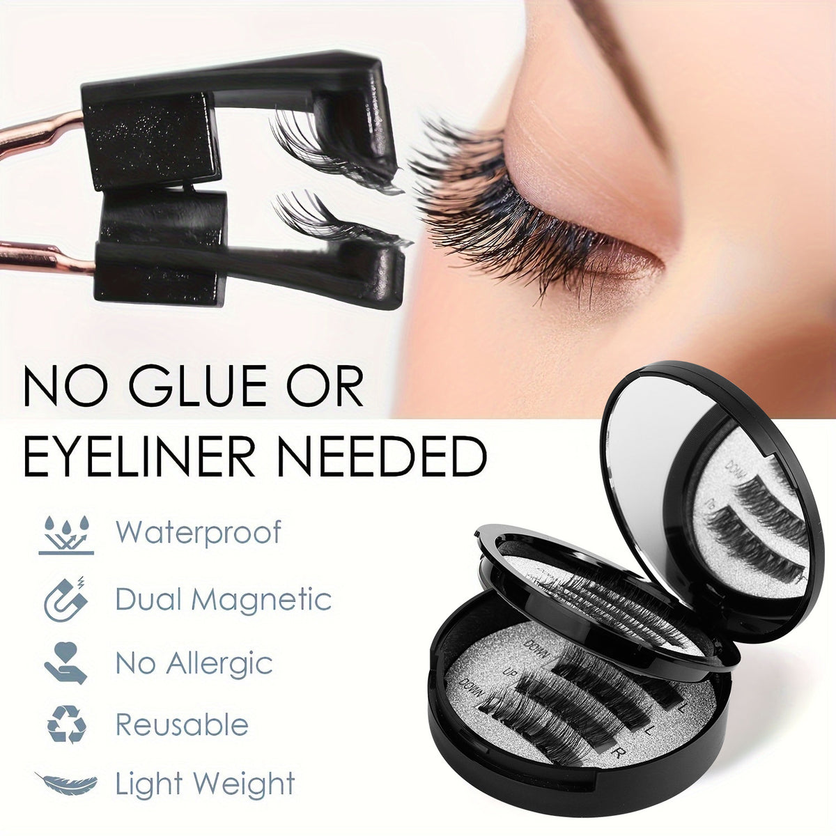 Magnetic False Eyelashes