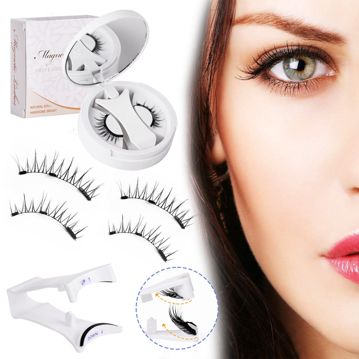 Magnetic False Eyelashes