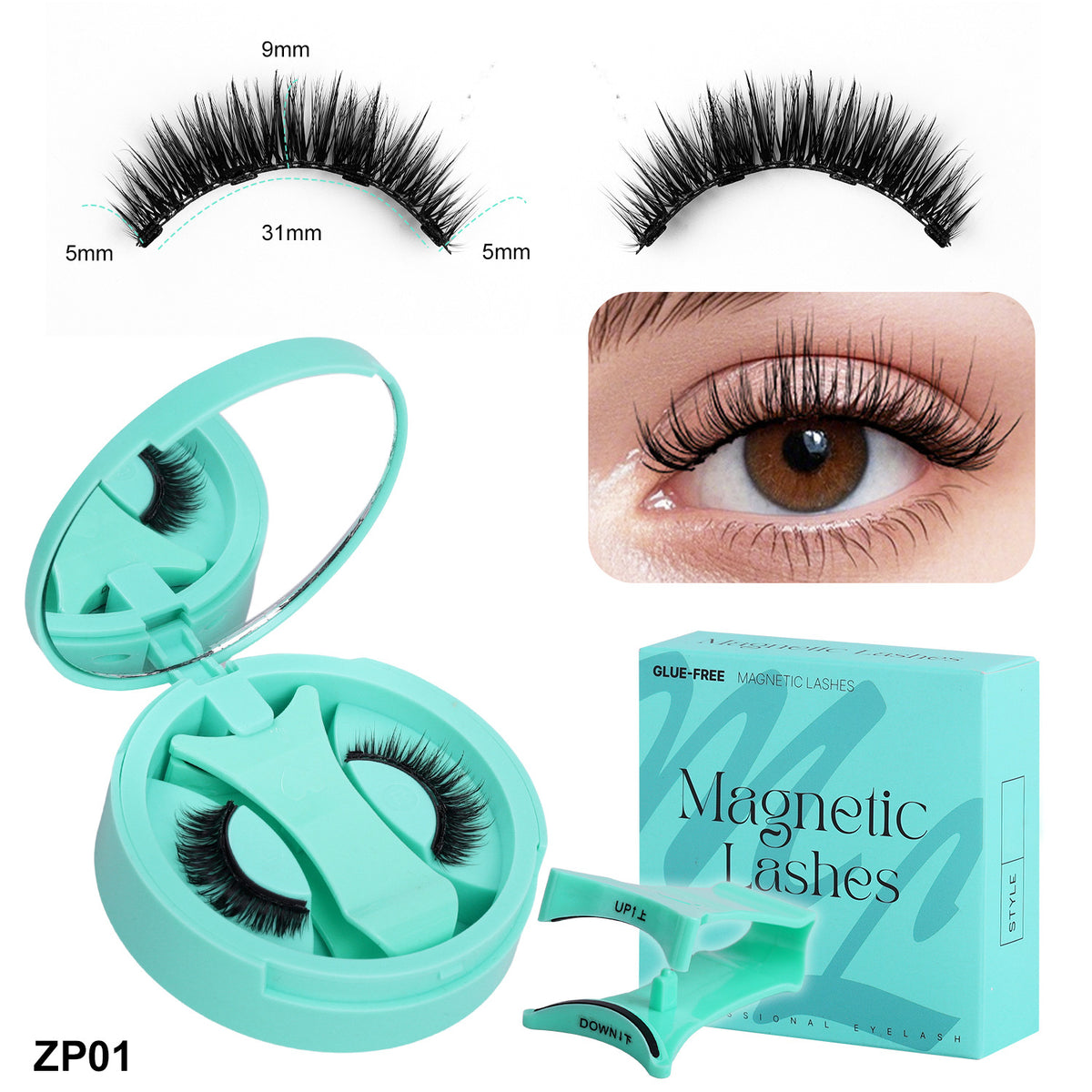 Magnetic False Eyelashes