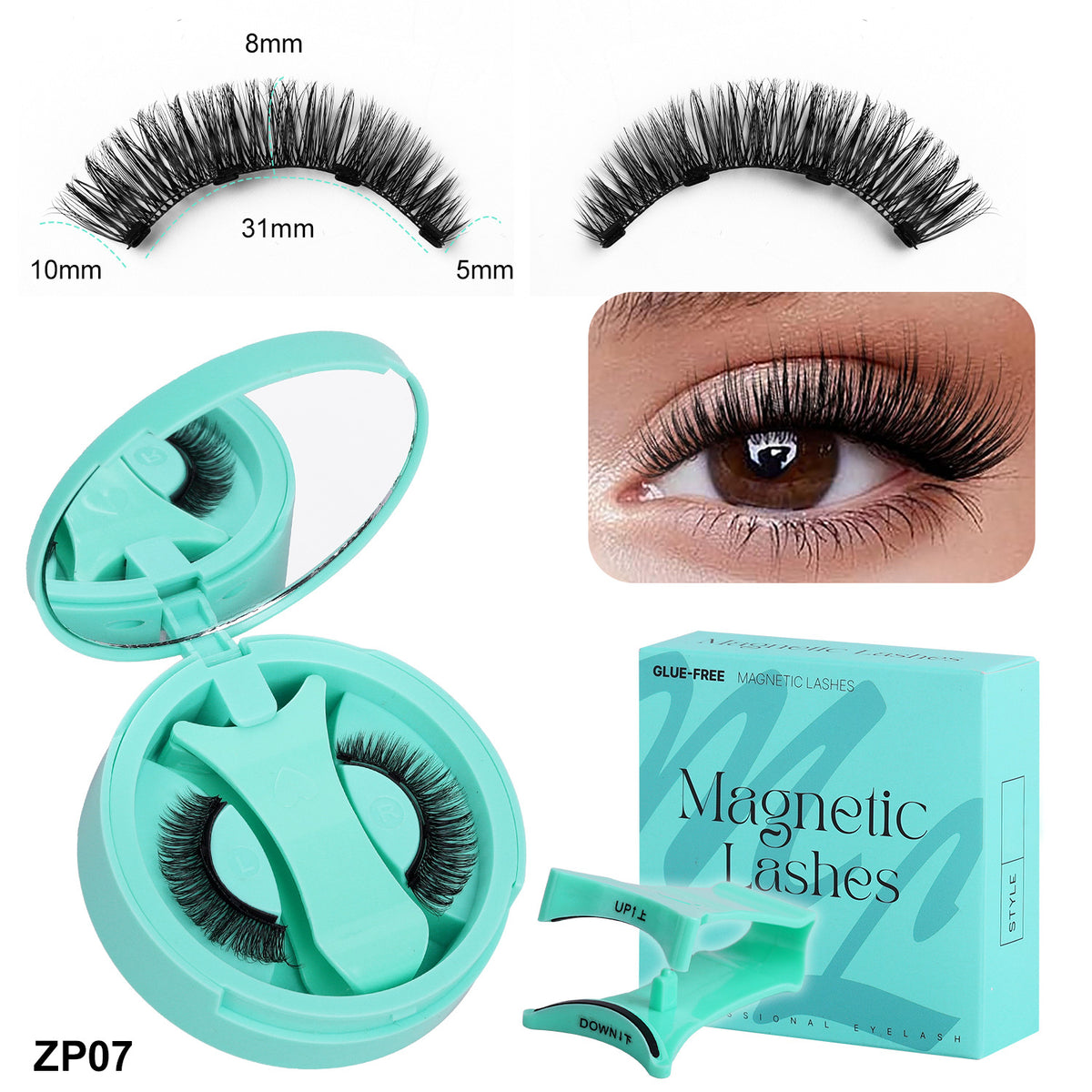 Magnetic False Eyelashes