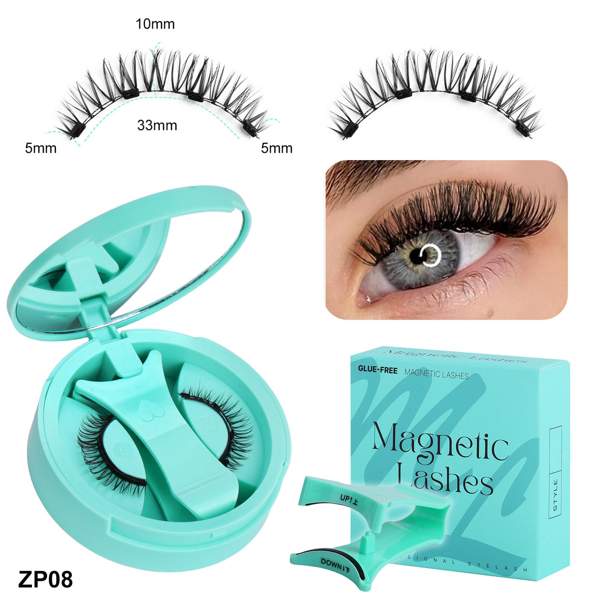 Magnetic False Eyelashes