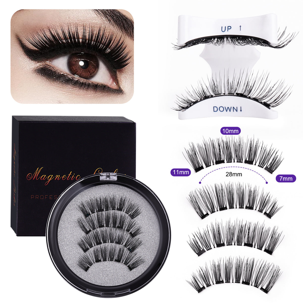 Magnetic False Eyelashes