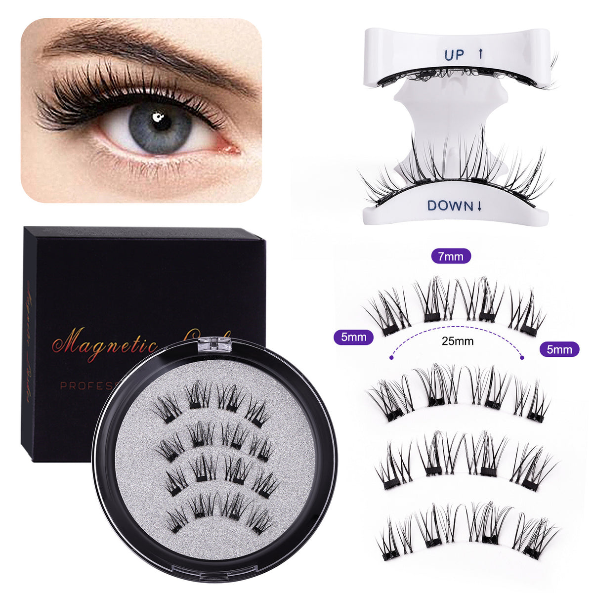 Magnetic False Eyelashes