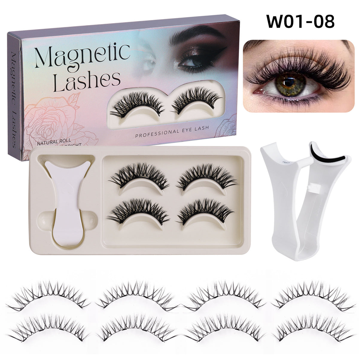 Magnetic False Eyelashes