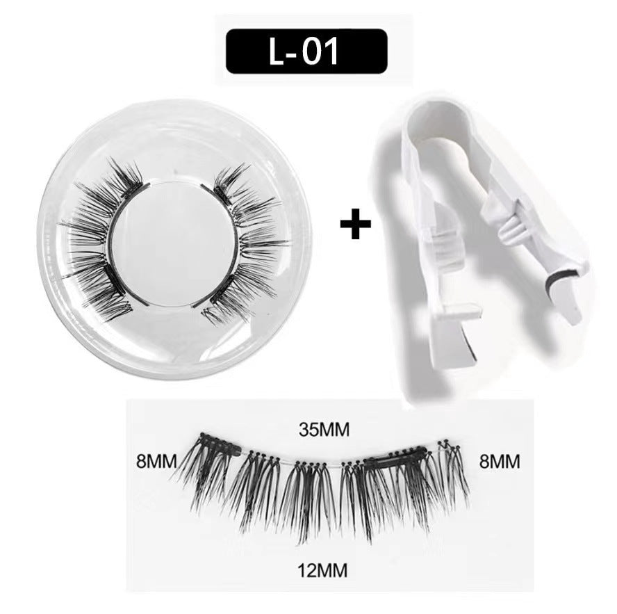 Magnetic false eyelashes