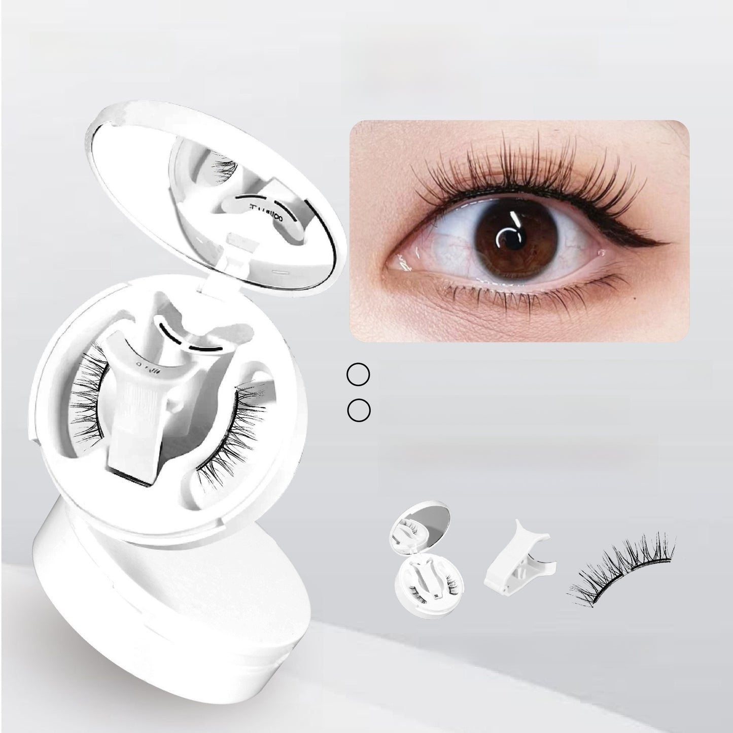 Magnetic false eyelashes