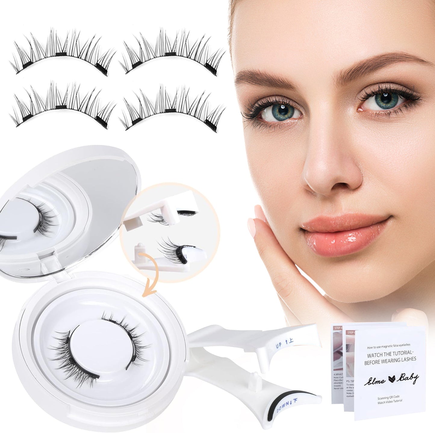 Magnetic False Eyelashes