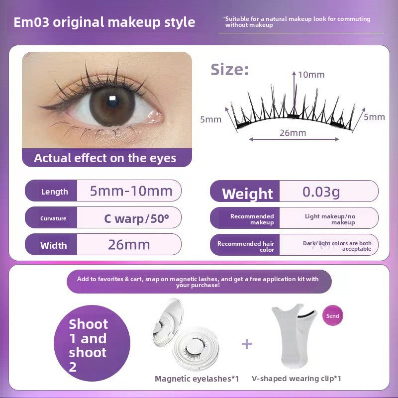 Magnetic False Eyelashes