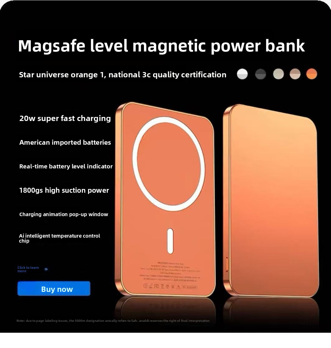 Magnetic Fast Charging Power Bank