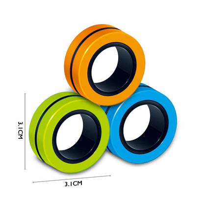 Magnetic Fidget Rings
