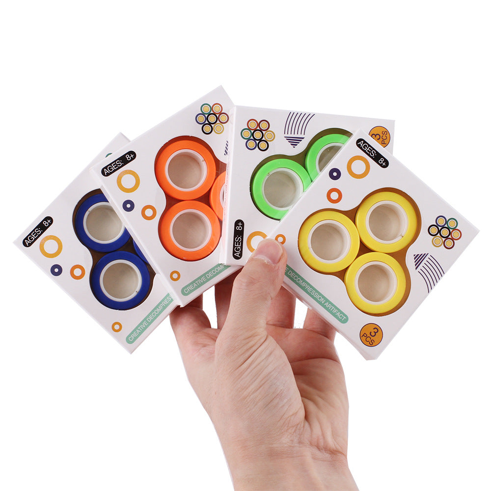 Magnetic Fidget Rings