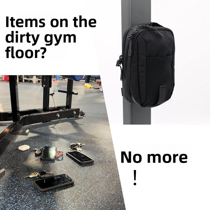 Magnetic Fitness Clutch Sports Bag