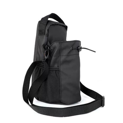 Magnetic Fitness Water Bottle Bag with Crossbody Strap