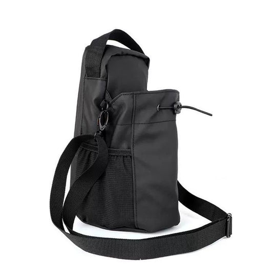 Magnetic Fitness Water Bottle Bag with Crossbody Strap