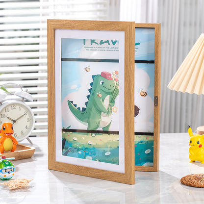 Magnetic Flip Photo Frame for Children's Art