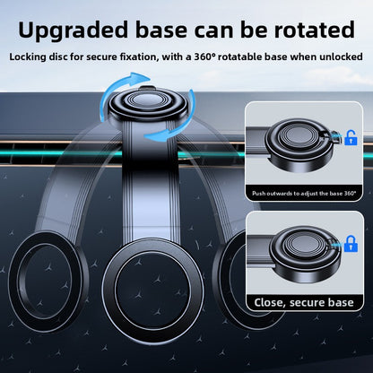 Magnetic Foldable Car Phone Holder with 360 Rotation
