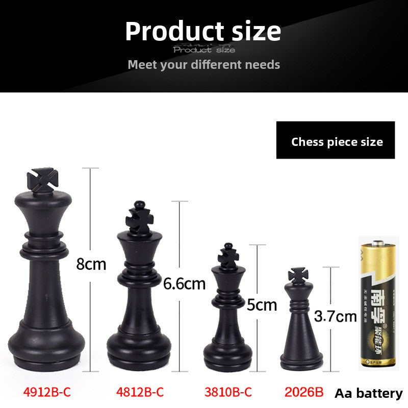 Magnetic Folding Chess Set with Multiple Size Options