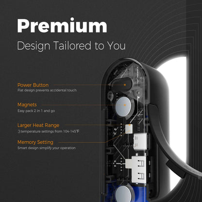 Magnetic Hand Warmer 2-in-1