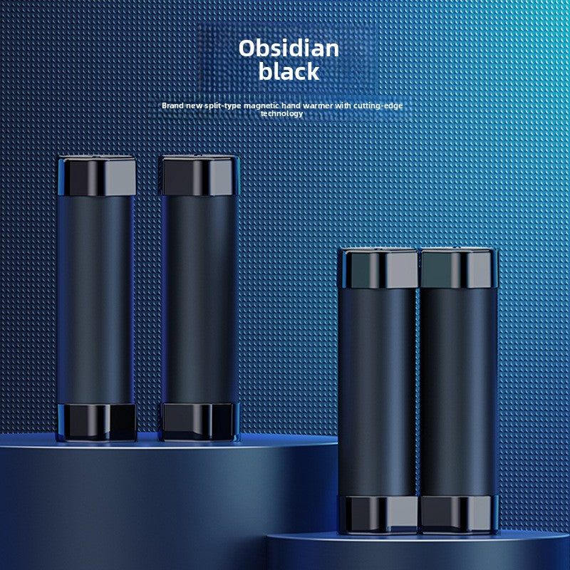 Magnetic Hand Warmer Power Bank with USB Charging