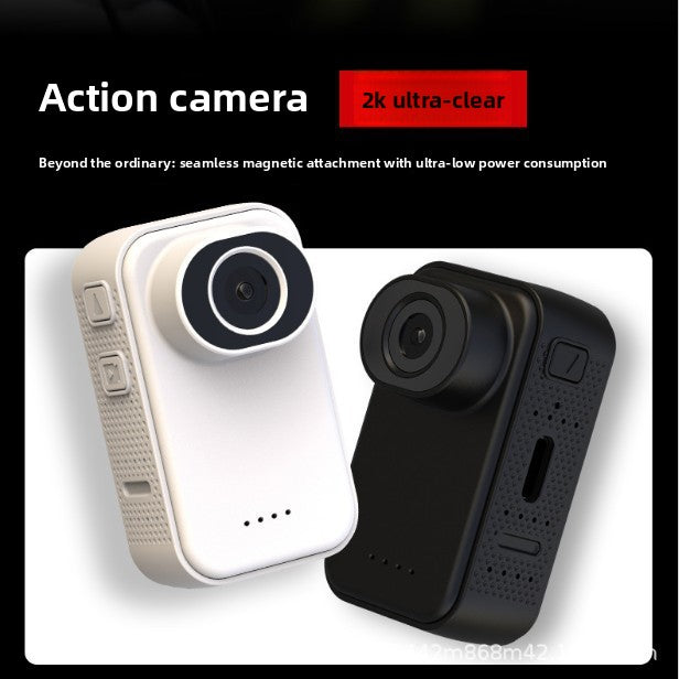 Magnetic HD Action Camera with Screen