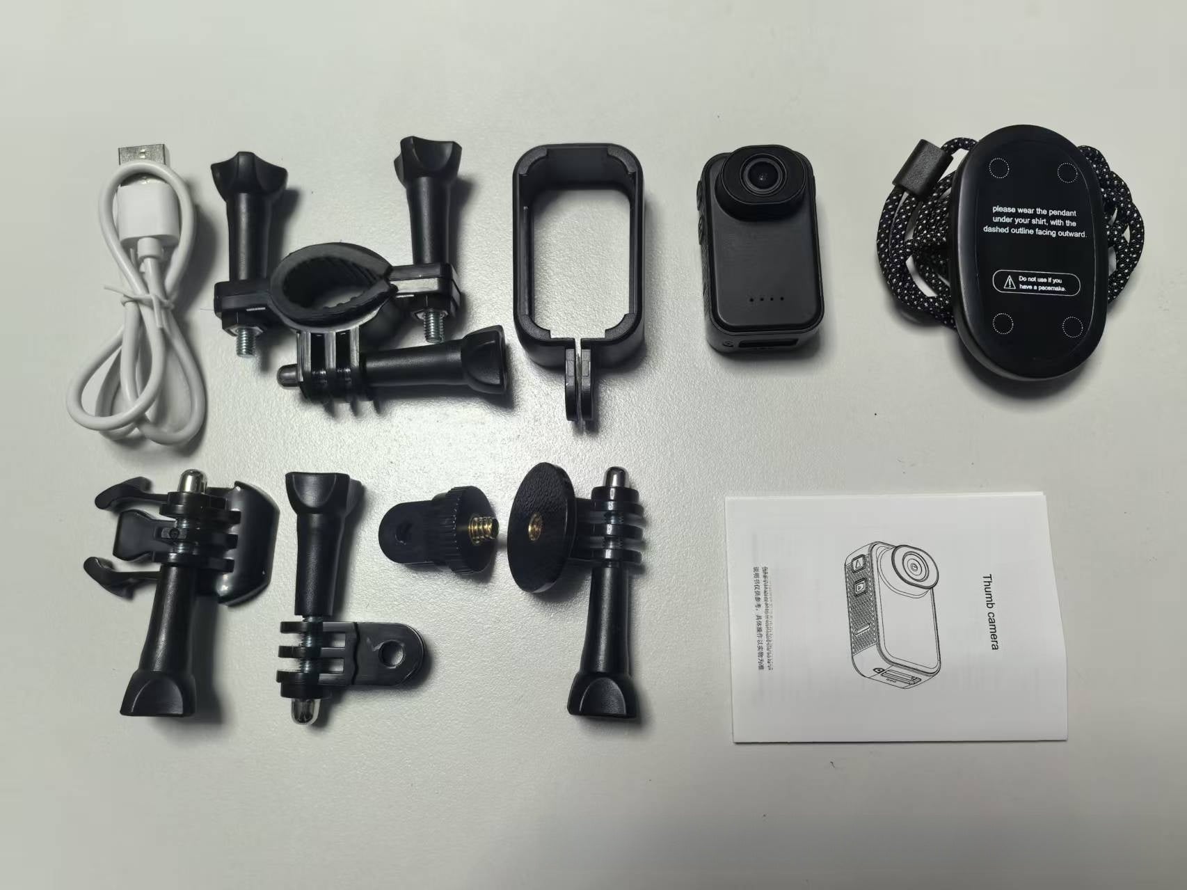 Magnetic HD Action Camera with Screen
