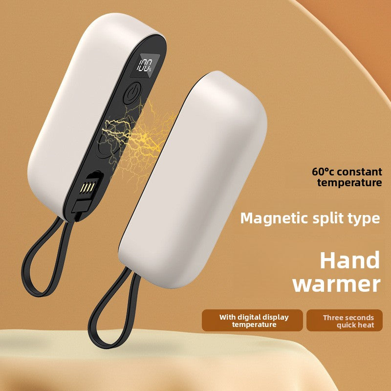 Magnetic-heating hand warmer