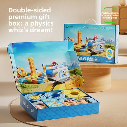Magnetic High-Speed Rail Train Building Blocks Toy