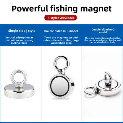 Magnetic hook with iron-repellent material