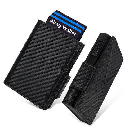 Magnetic ID Card Holder Wallet