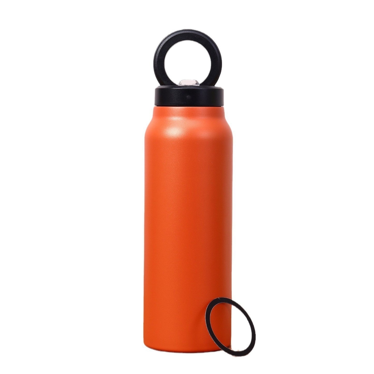 Magnetic Insulated Water Bottle with Phone Holder