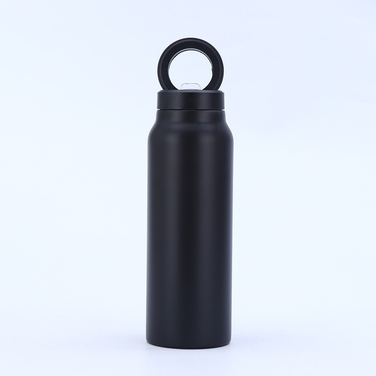 Magnetic Insulated Water Bottle with Phone Holder