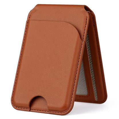 Magnetic iPhone Card Holder with Rotating Mirror Window