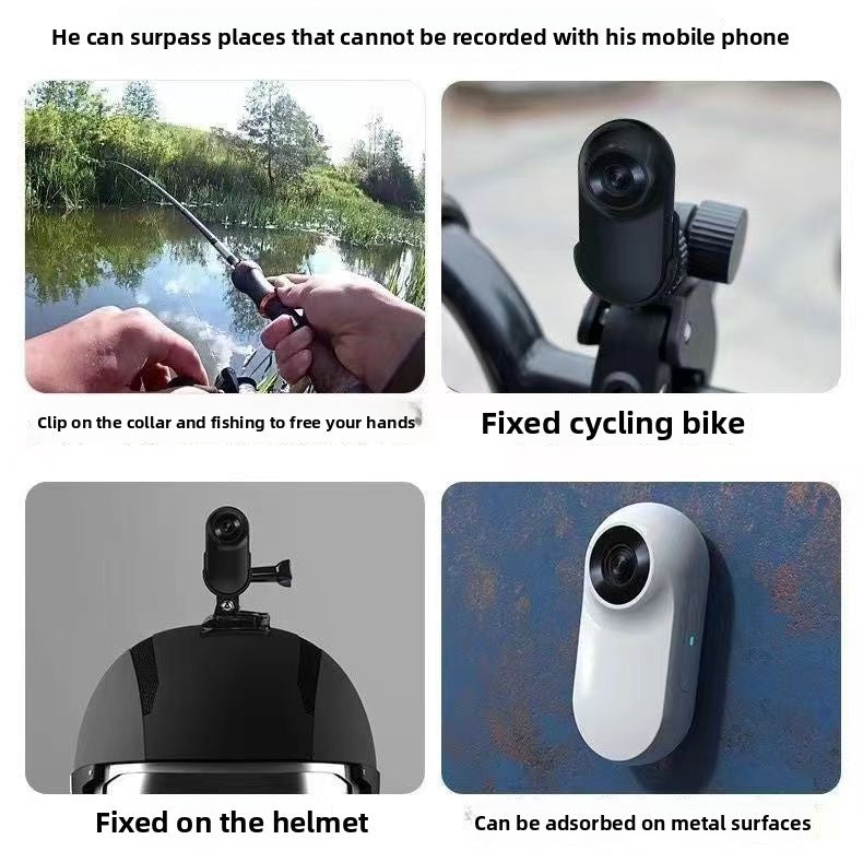 Magnetic Lavalier Sports Camera HD Portable Recorder