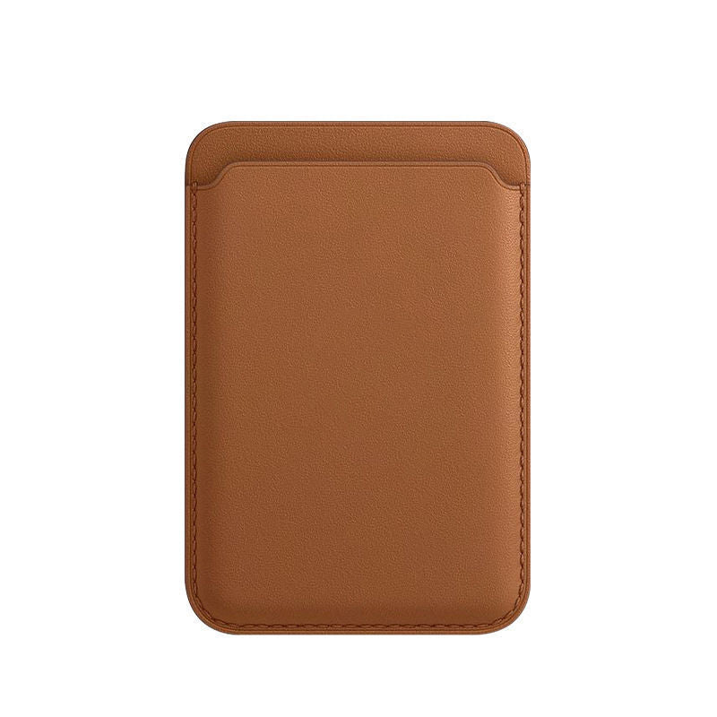 Magnetic Leather Card Holder for iPhone