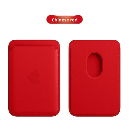 Magnetic Leather Card Holder