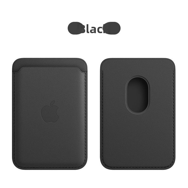 Magnetic Leather Card Holder