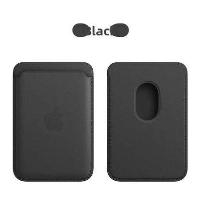Magnetic Leather Card Holder