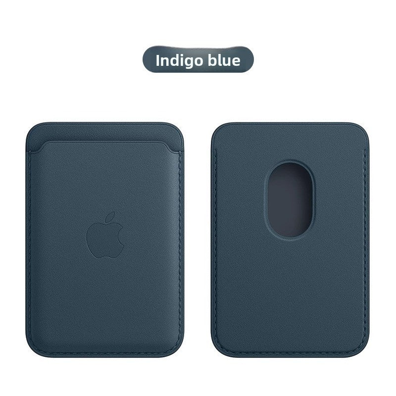 Magnetic Leather Card Holder