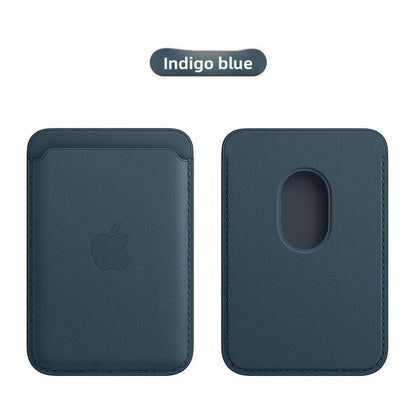 Magnetic Leather Card Holder