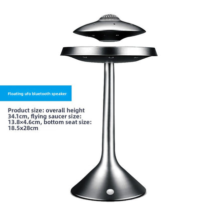 Magnetic Levitation Bluetooth Speaker with LED Lights