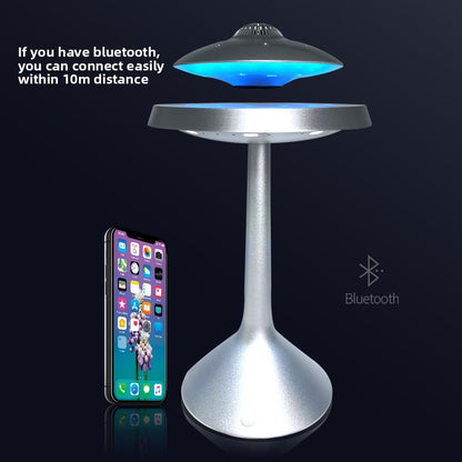 Magnetic Levitation Bluetooth Speaker with RGB Light