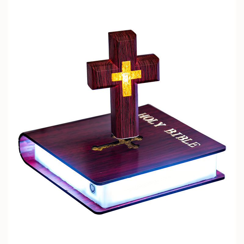 Magnetic Levitation Cross Lamp